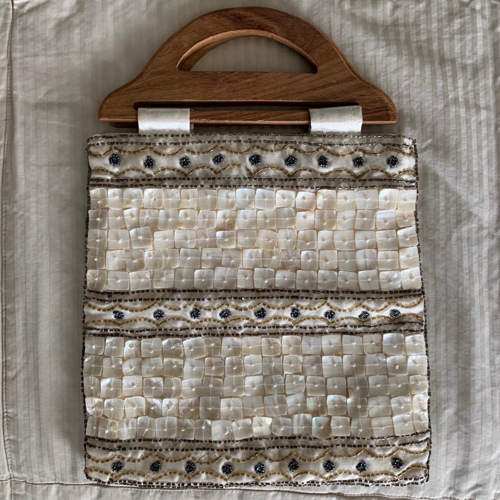 Beaded Clutch Bag